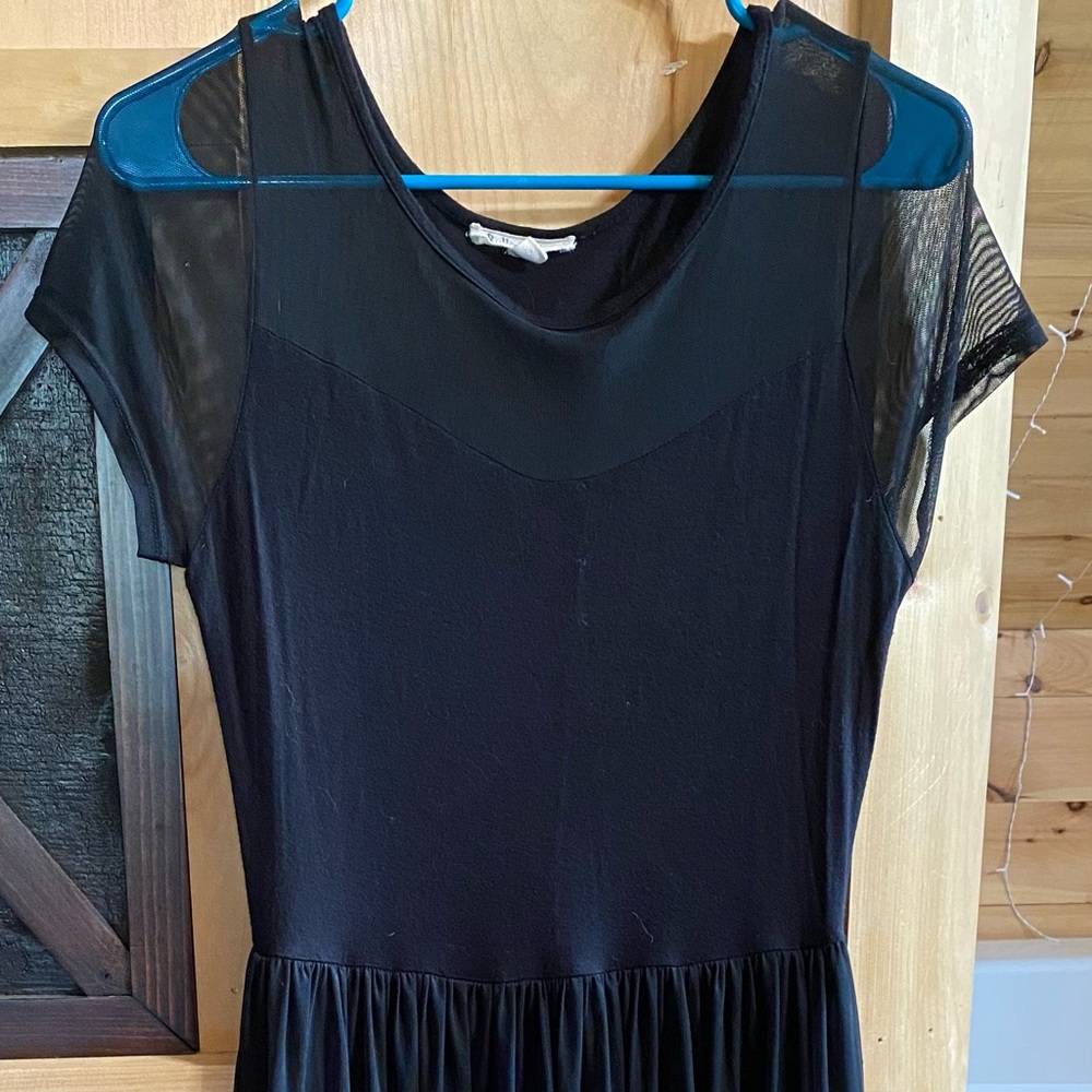 Lacy Black Dress